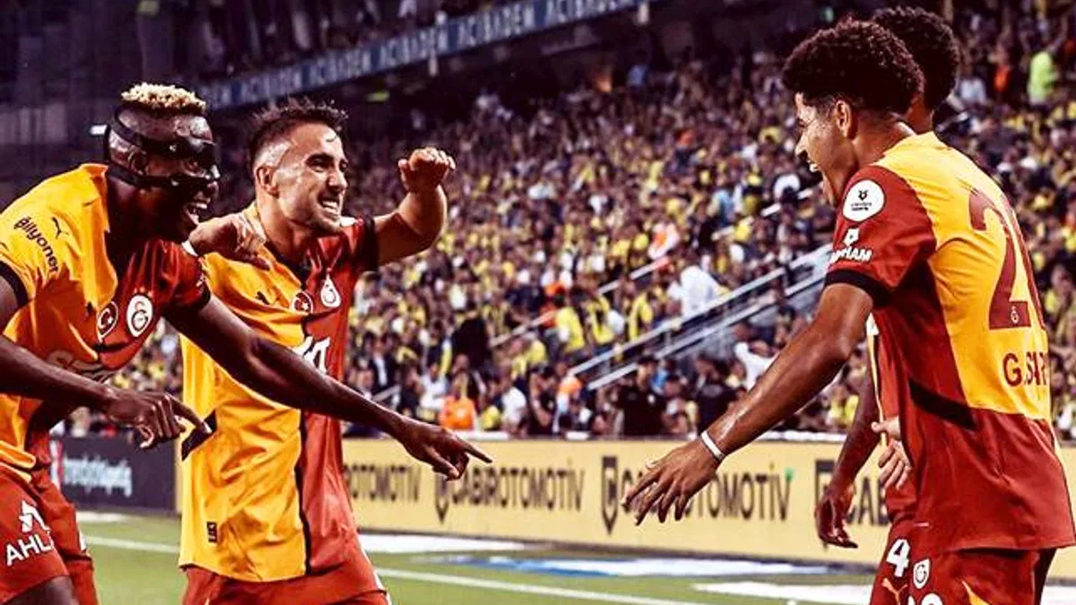 Fenerbahçe 1 – 3 Galatasaray (Maç Sonucu) Aslan Kadıköy’de kükredi!