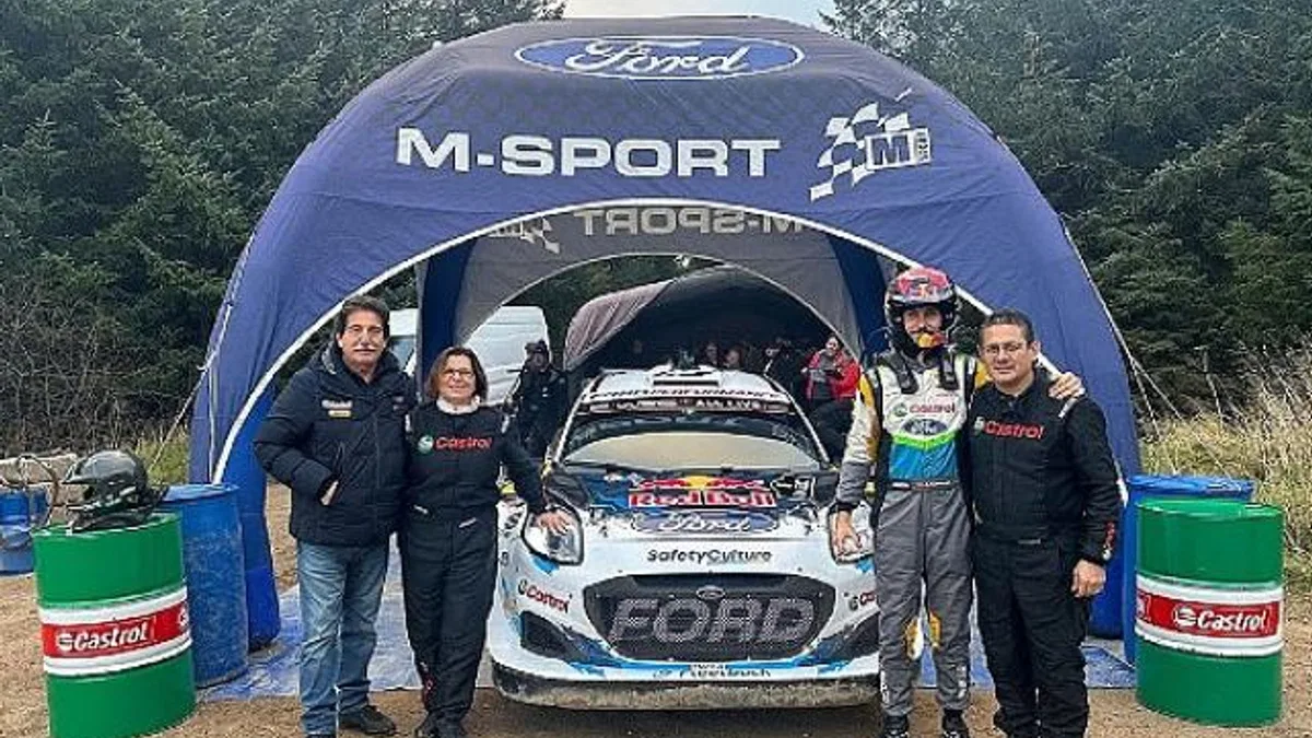 Castrol Ford Team Türkiye Pilotu Ali Türkkan Yeni Nesil WRC Aracını Test Eden İlk Türk Pilot Oldu