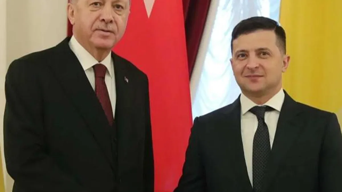 Cumhurbaşkanı Erdoğan Zelenski ile görüştü