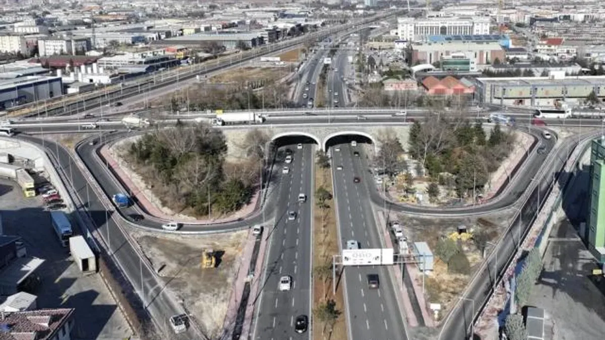 Konya’da Marangozlar Kavşağı faaliyette
