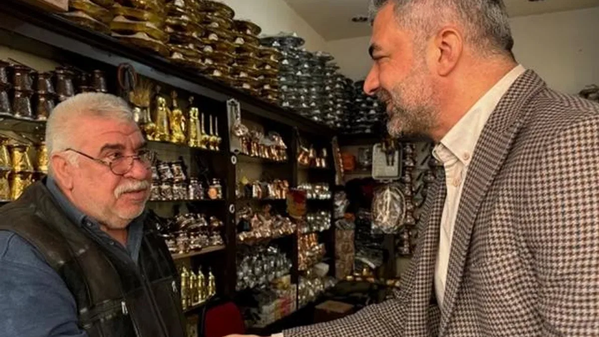 Vekil Faruk Kılıç’tan esnaf ziyaretleri