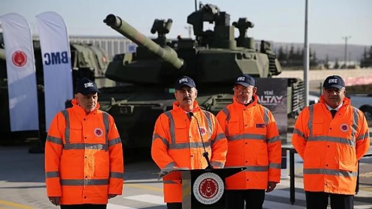 Yeni Altay Tankı’nın Üretileceği BMC Ankara Tesislerinde Geri Sayım Başladı