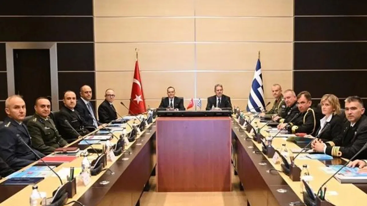 Türkiye ile Yunanistan’ın ‘güven’ toplantısı İstanbul’da başladı