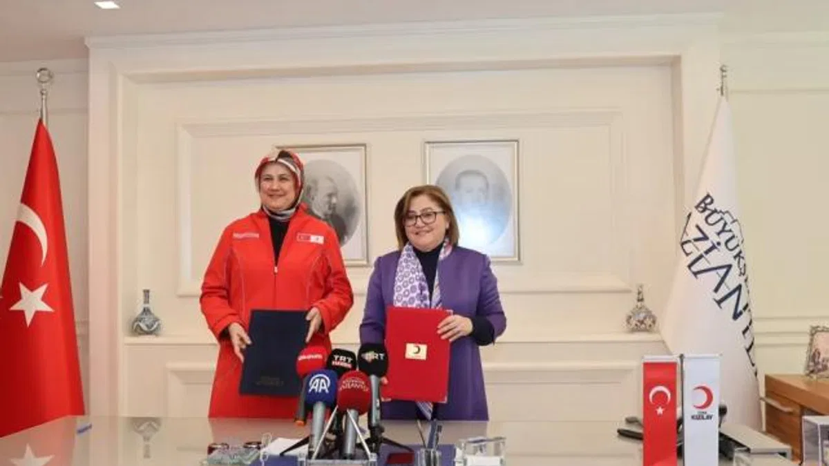 Gaziantep Büyükşehir ile Türk Kızılay’ından iş birliği