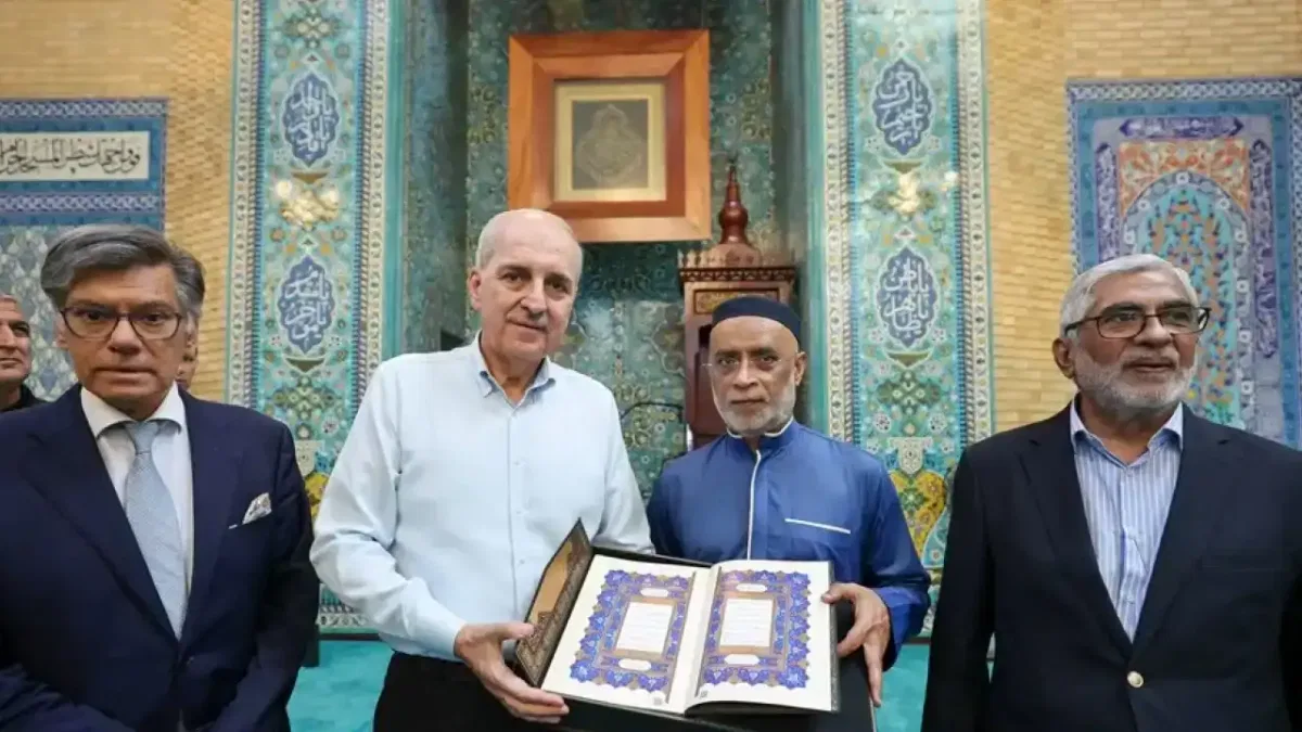 TBMM Başkanı Numan Kurtulmuş, Lizbon Merkezi Camii’ni Ziyaret Etti