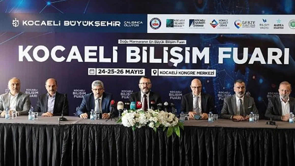 Kocaeli Bilişim Fuarı kapılarını açıyor