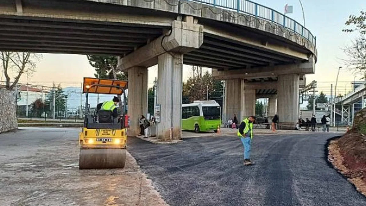 Batı Terminali’ndeki durak alanı genişletildi