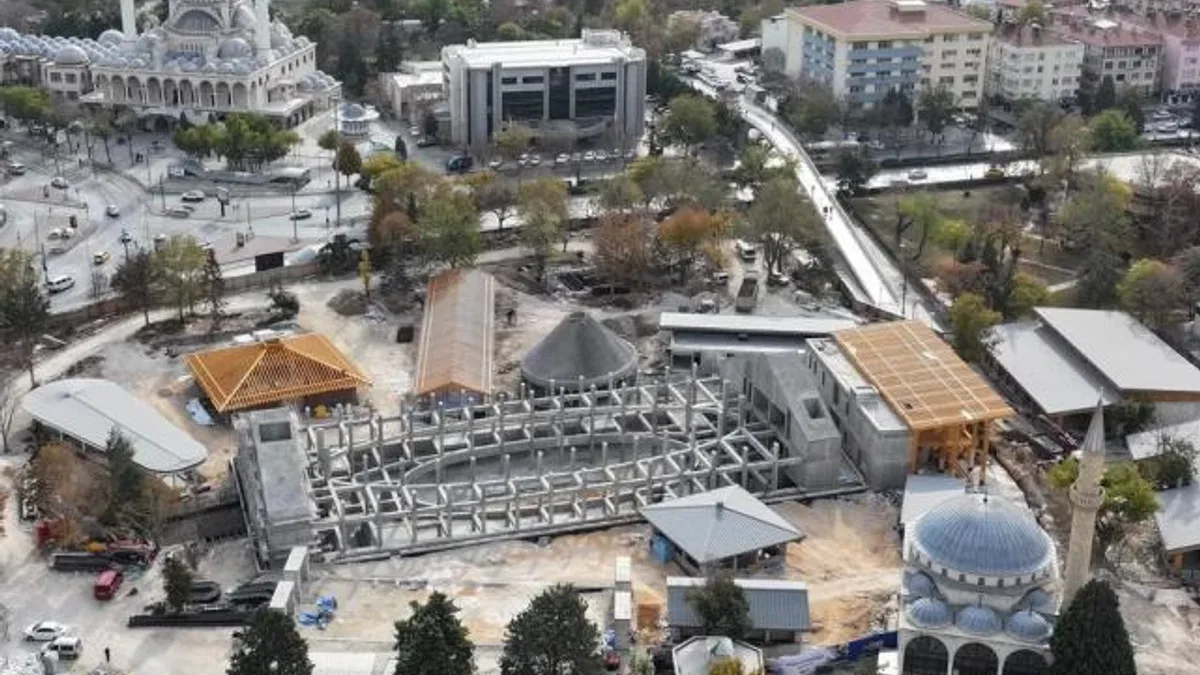 Konya’da ‘Şehir Kütüphanesi’ yükseliyor