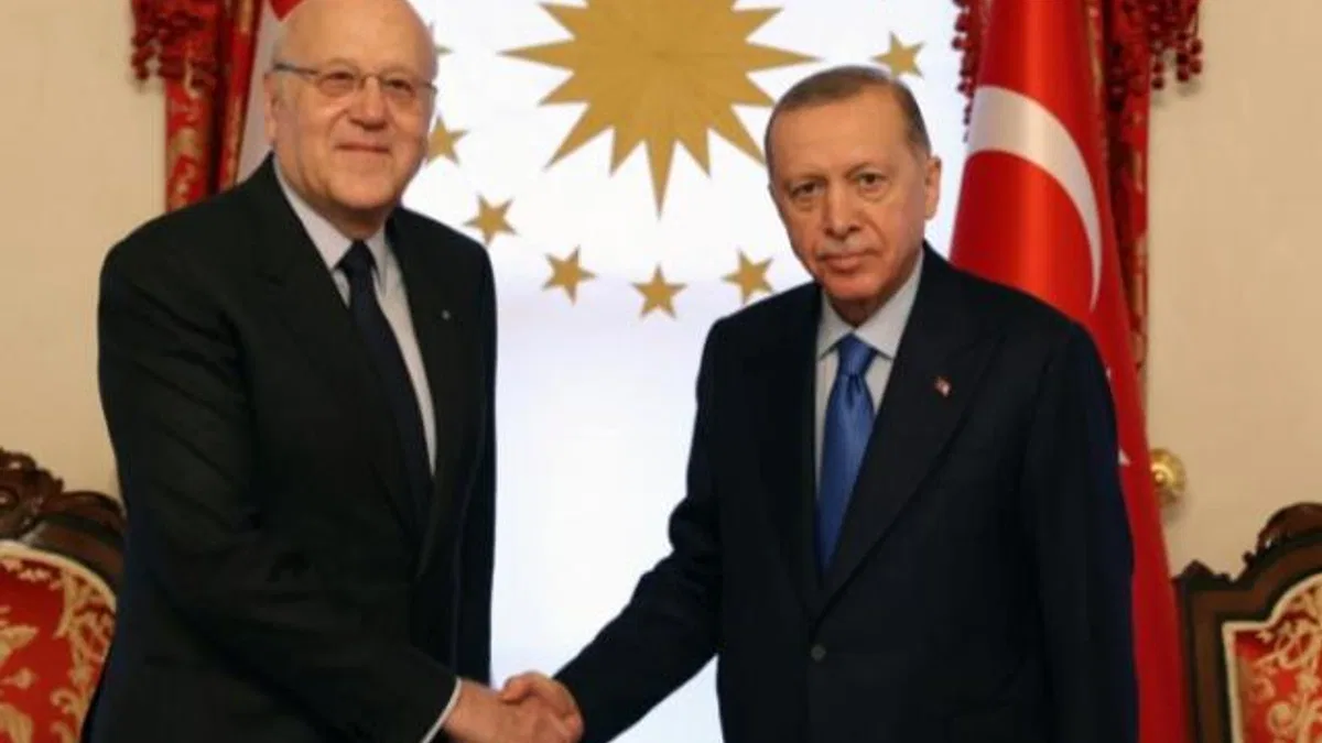 Cumhurbaşkanı Erdoğan, Lübnan Başbakanı ile görüştü