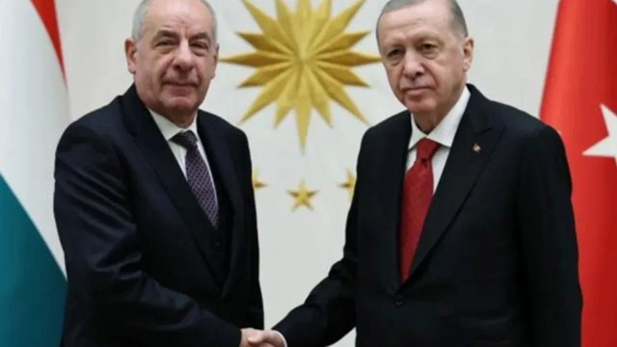 Cumhurbaşkanı Erdoğan, Macaristan mevkidaşını ağırladı