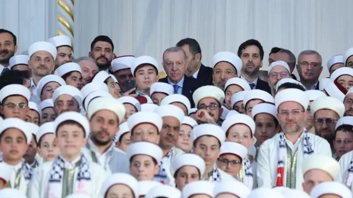 Çamlıca Camii’nde 333 öğrenci hafızlık icazetini aldı