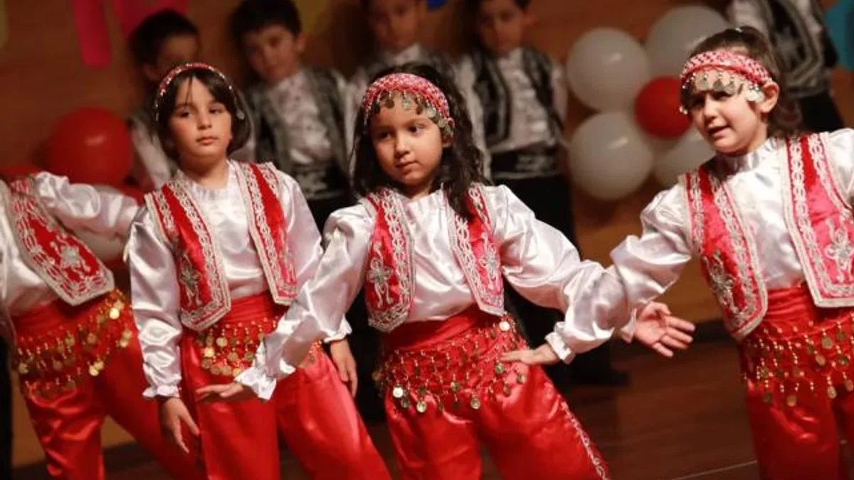 Ankaralı minikler 23 Nisan’ı coşkuyla kutladı