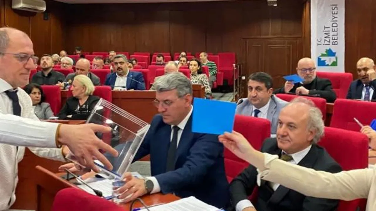 İzmit Belediyesinin encümen üyeleri belli oldu