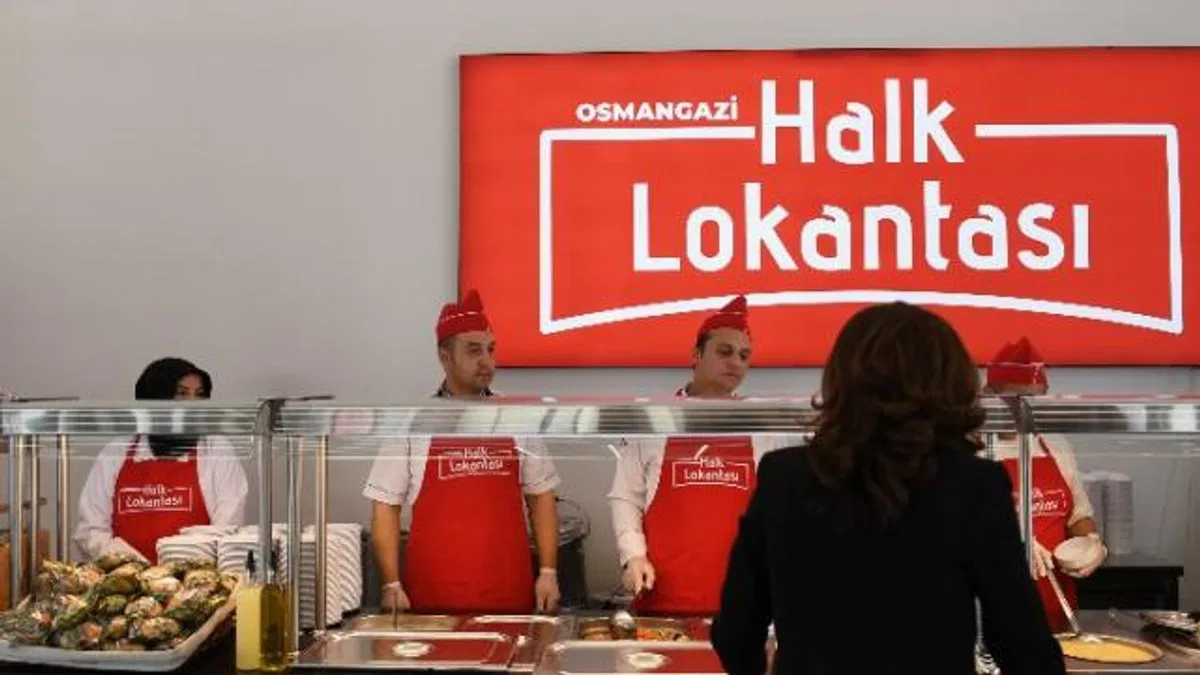 Osmangazi’de Halk Lokantası açıldı