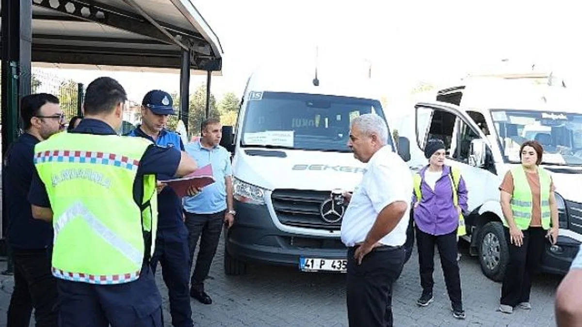 Kartepe’de öğrenciler güvende.