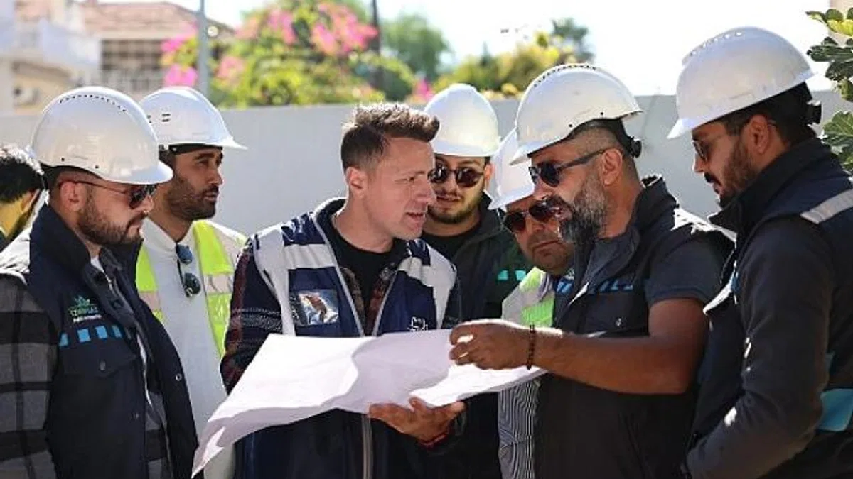 Çeşme’de doğal gaz çalışmalarında ilk kazma vuruldu!