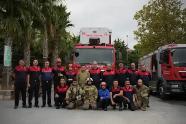 İzmirli öğrencilere nefes kesen yangın tatbikatı