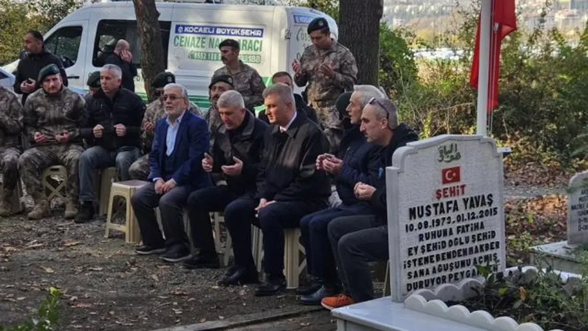 Yüksekova Şehidi Yavaş Gölcük’te anıldı