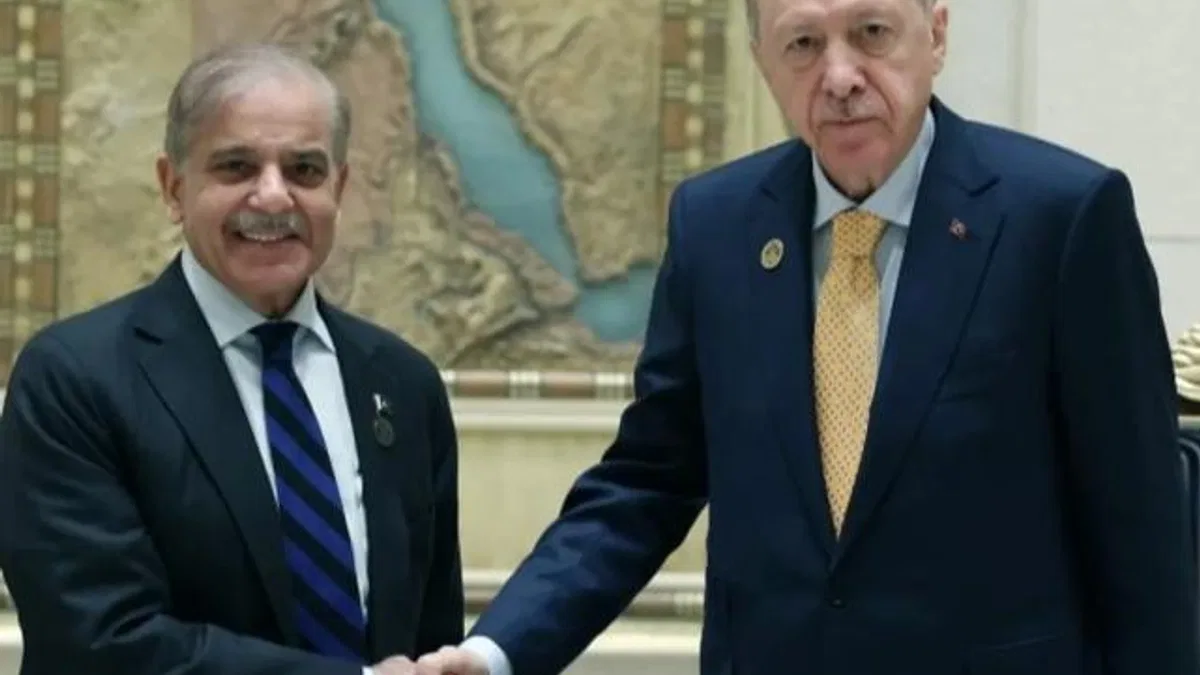 Cumhurbaşkanı Erdoğan Pakistan Başbakanı Şerif ile görüştü