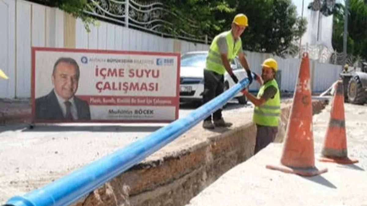 ASAT’tan Konyaaltı’na 570 Milyon TL’lik içme suyu yatırımı