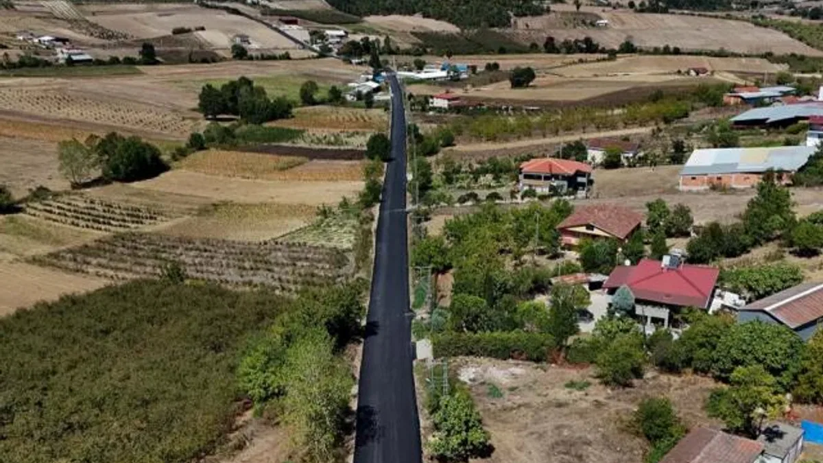 Söğütlü kırsalında ulaşıma konfor ve güven