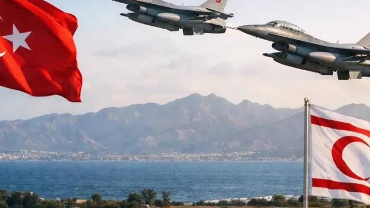 Türkiye’den KKTC’ye askeri takviye! 6 adet F-16 KKTC’ye konuşlandırıldı