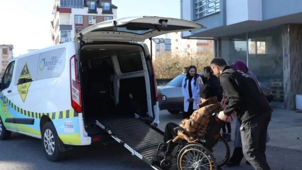 Ordu’da engelsiz ulaşım 7 bin 200 yolculukla umut taşıdı