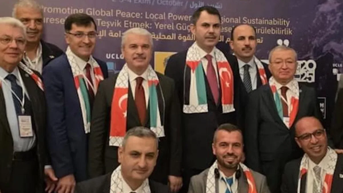 Eyüp Kahveci UCLG-MEWA 2025 Kongresi’nde