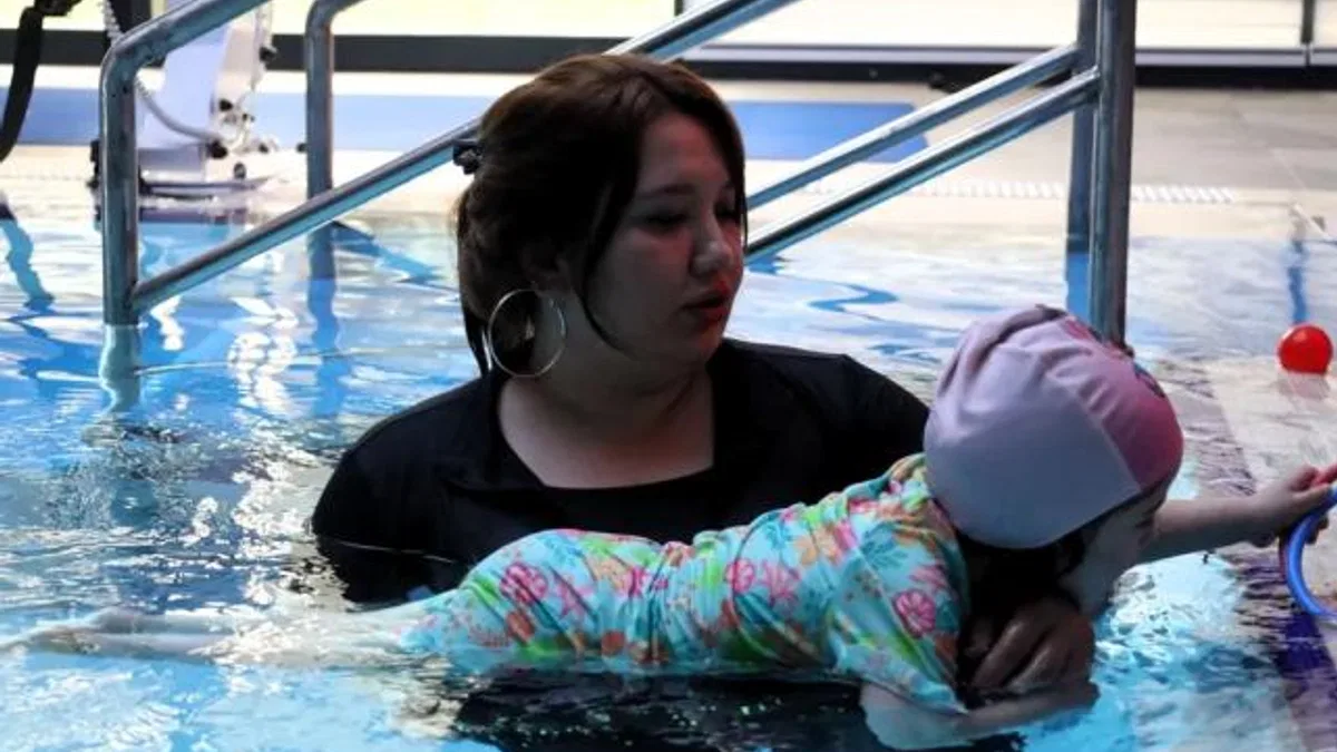 Gonca’da hidroterapi tedavisi hayatları değiştiriyor… Suyun gücüyle rehabilitasyon