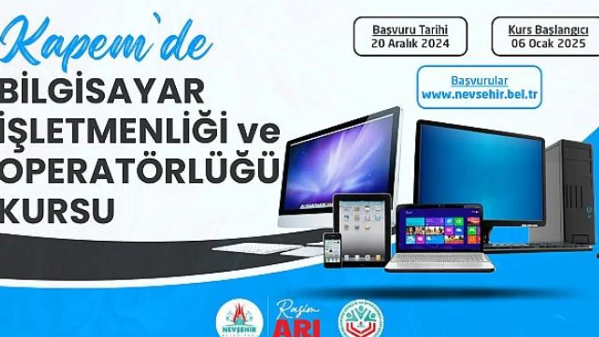 KAPEM’de Bilgisayar İşletmenliği Ve Operatörlüğü Kursu