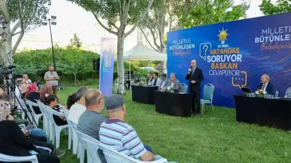 Konya Selçuklu’da vatandaş soruyor, başkan cevaplıyor