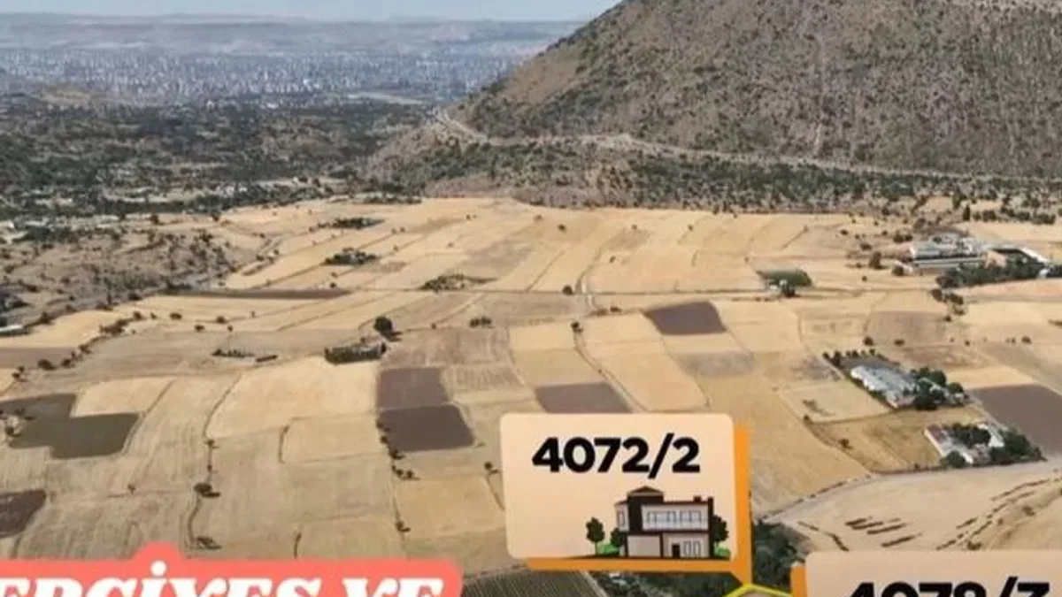 Kayseri Talas villa parsellerini yatırıma açıyor
