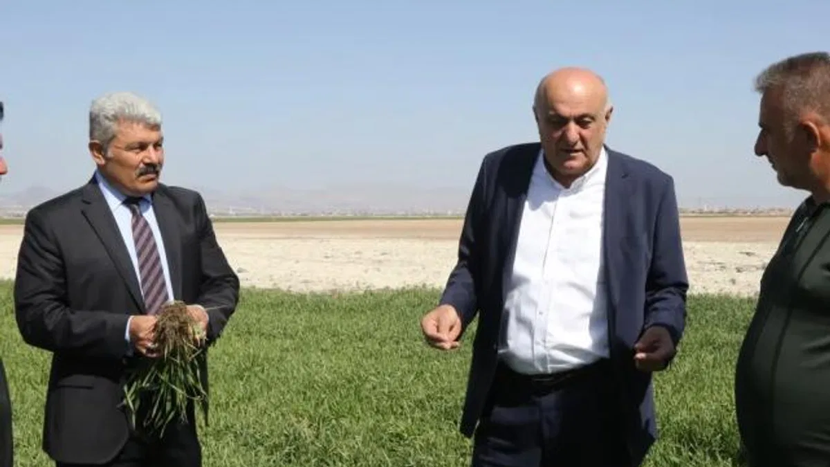 Konya’da şeker pancarı ekimi başladı