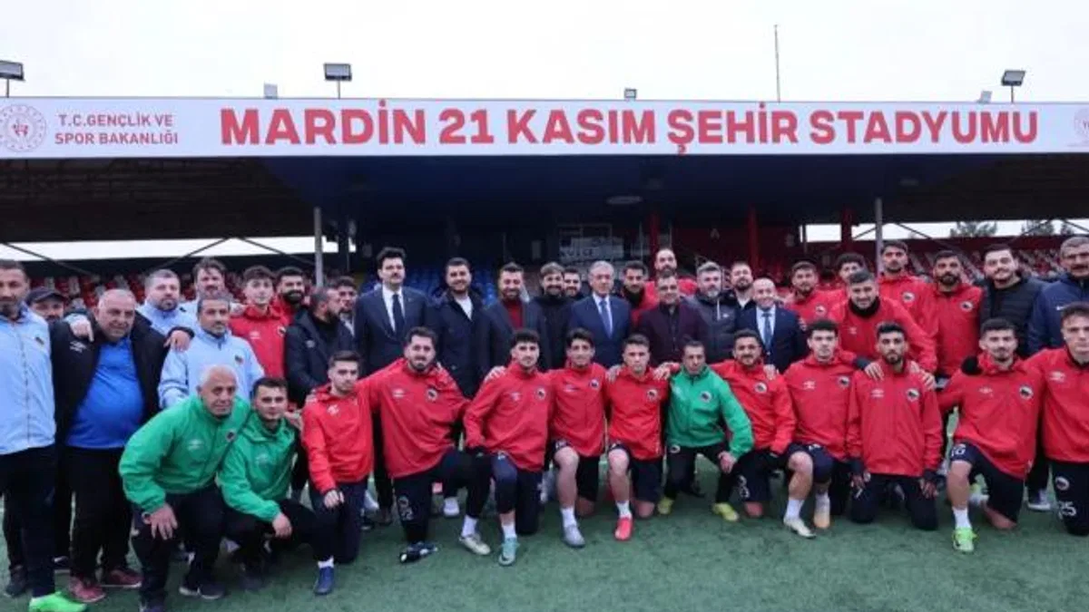 Mardin Valisi’nden Mardin 1969 Spor’a yeni destek sözü