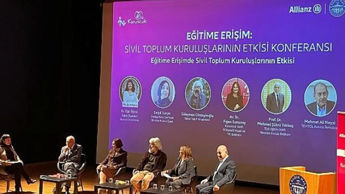 Koruncuk Vakfı ‘Eğitime Erişim: Sivil Toplum Kuruluşlarının Etkisi’ Konferansı gerçekleşti