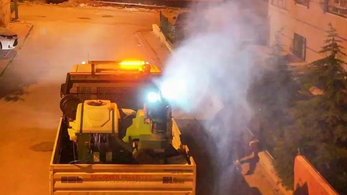 Ankara Keçiören’de gece gündüz ilaçlama
