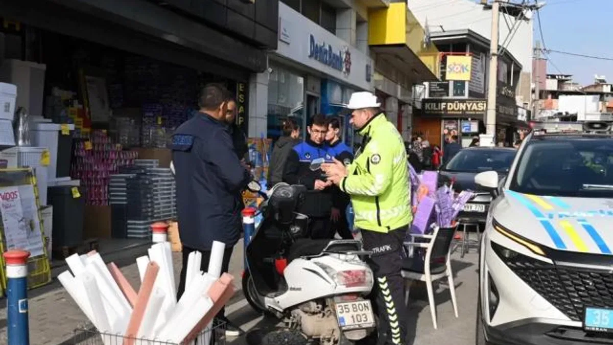 İzmir Karabağlar’da ikili denetim