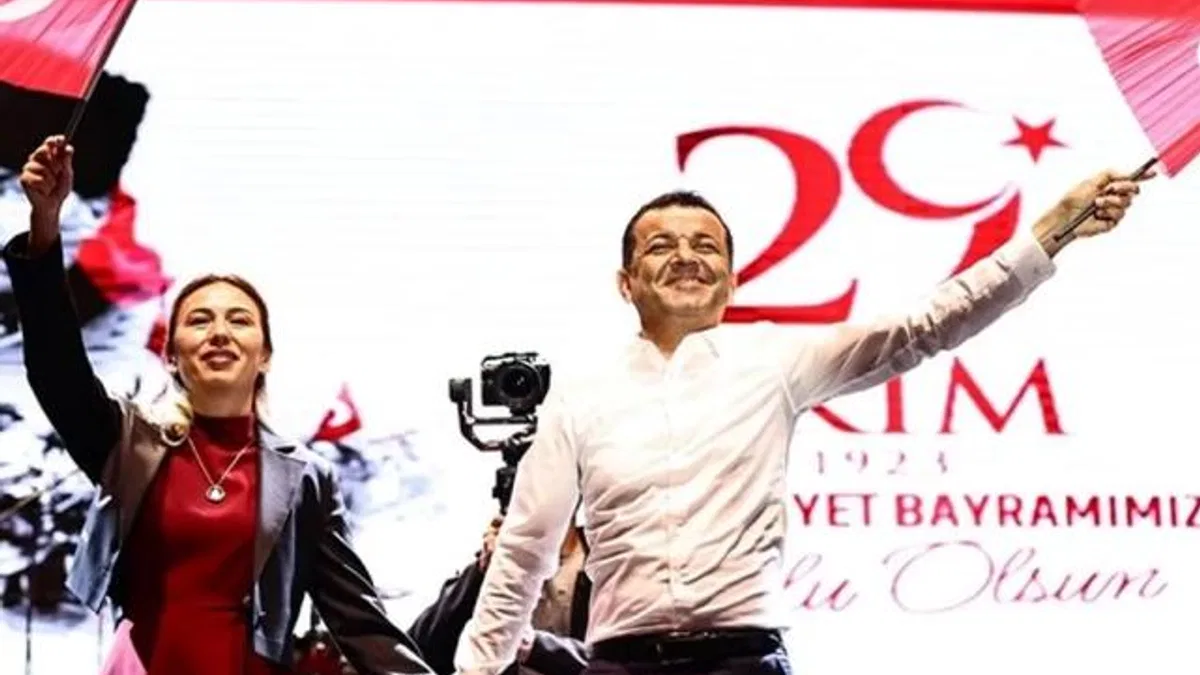 Cumhuriyet coşkusu Denizli’yi sardı