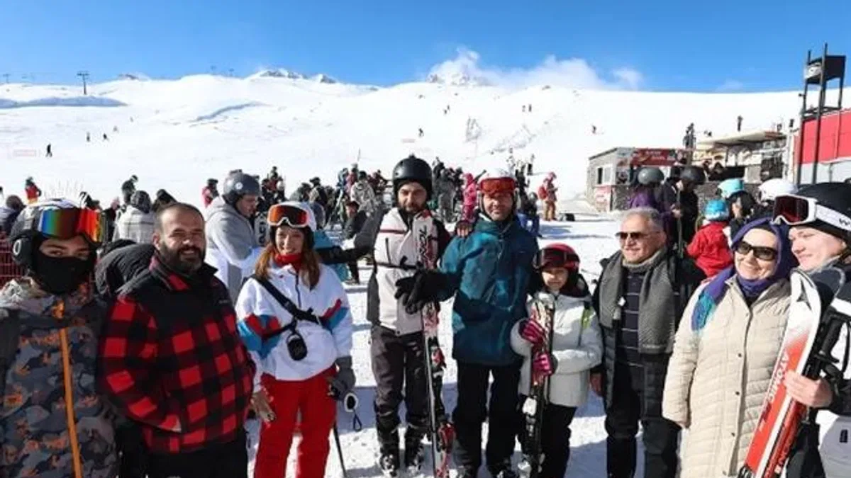 Kayseri Erciyes Kayak Merkezi’nin hedefi 3 milyon turist