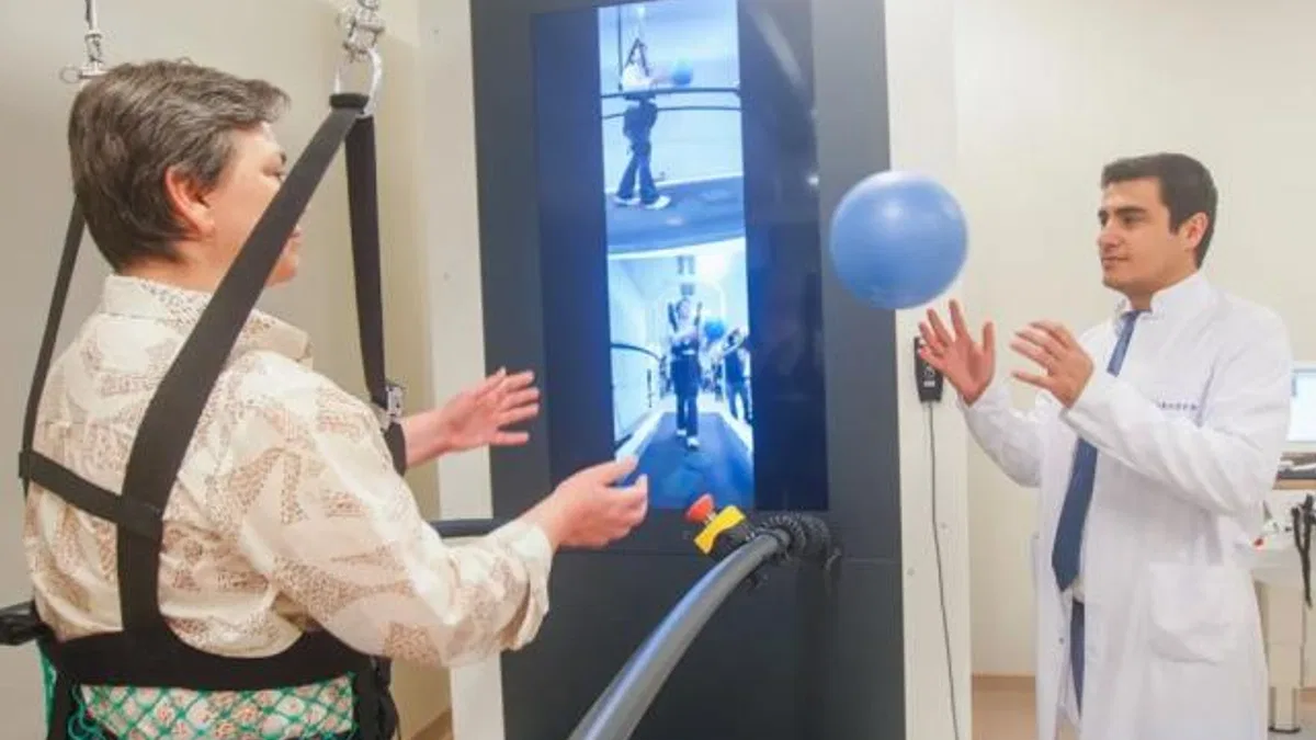Robotik rehabilitasyonla felçli hastalar yeniden yürüyor!