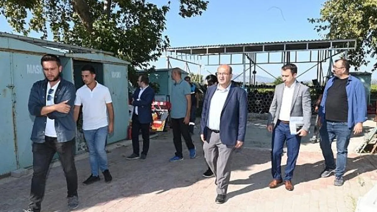 MASKİ’den Saruhanlı’ya İnceleme Ziyareti