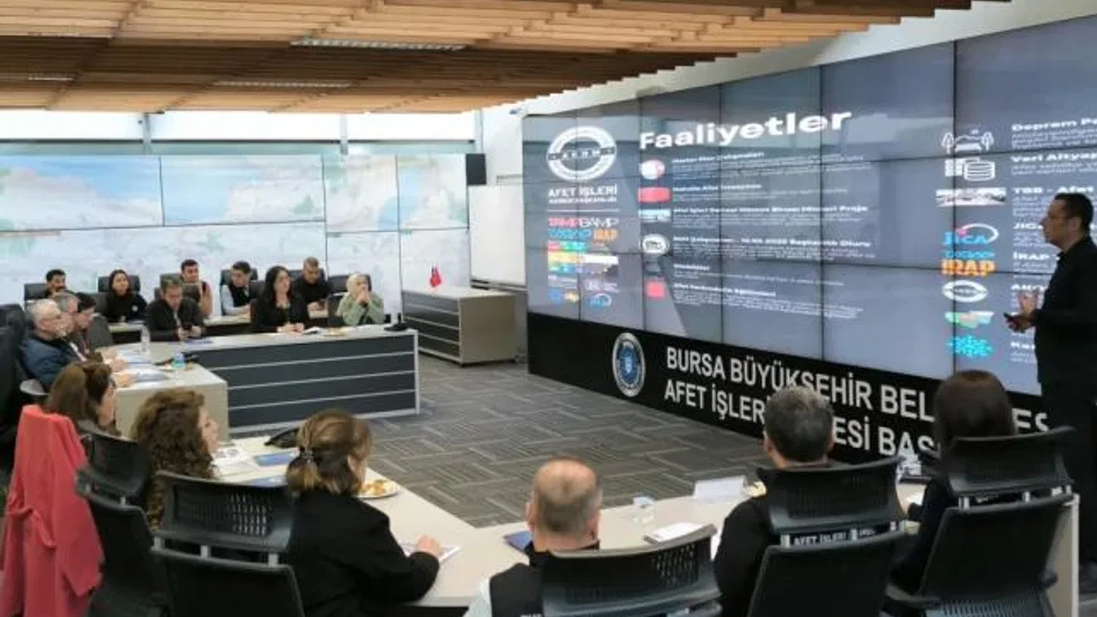 Bursa Büyükşehir’den ‘Deprem Parkı’ çalıştayı