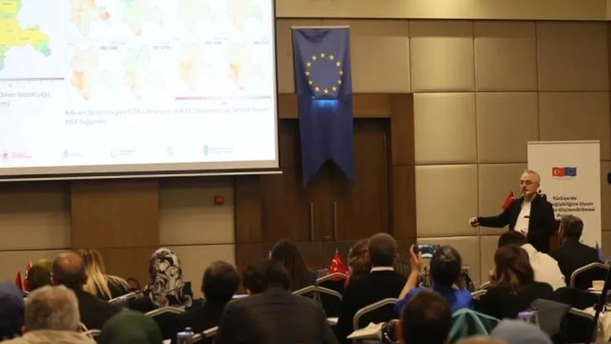 Konya Yerel İklim Değişikliğine Uyum Stratejisi ve Eylem Planı anlatıldı