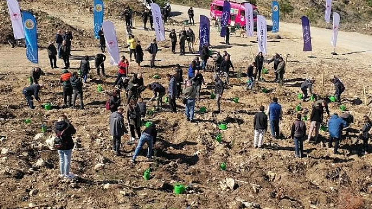 ‘Her Fidan Bir Umut’ projesiyle 1 milyon fidan toprakla buluştu