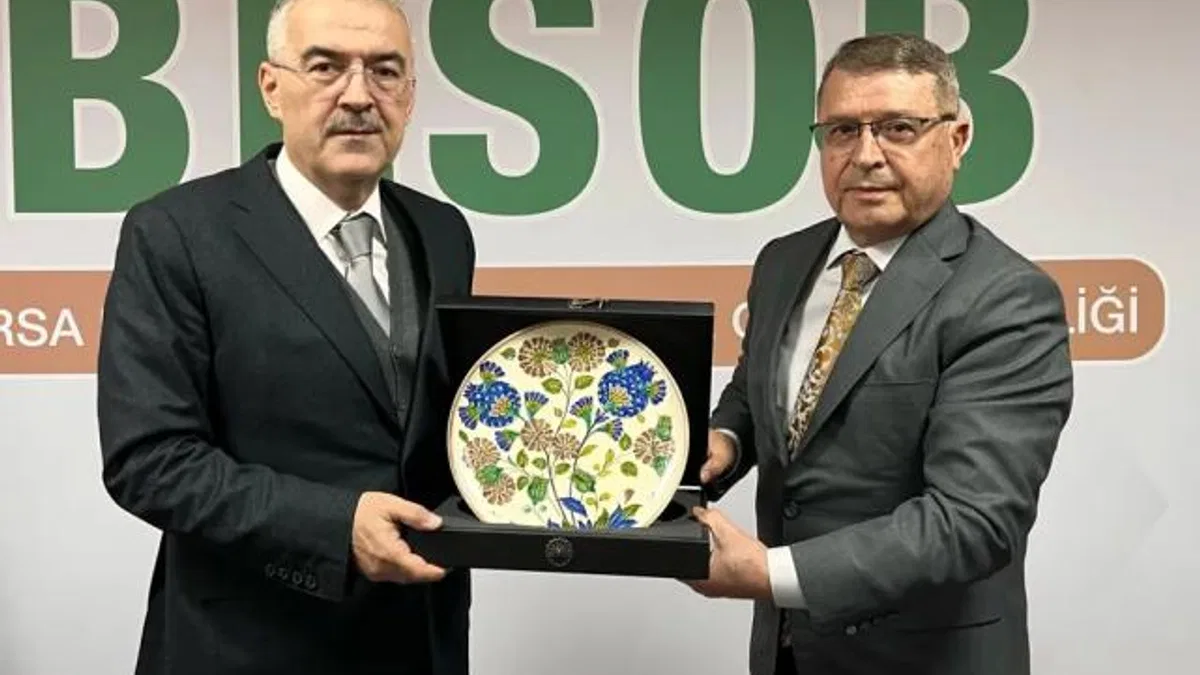 Bursa Valisi Erol Ayyıldız’dan BESOB’a ziyaret