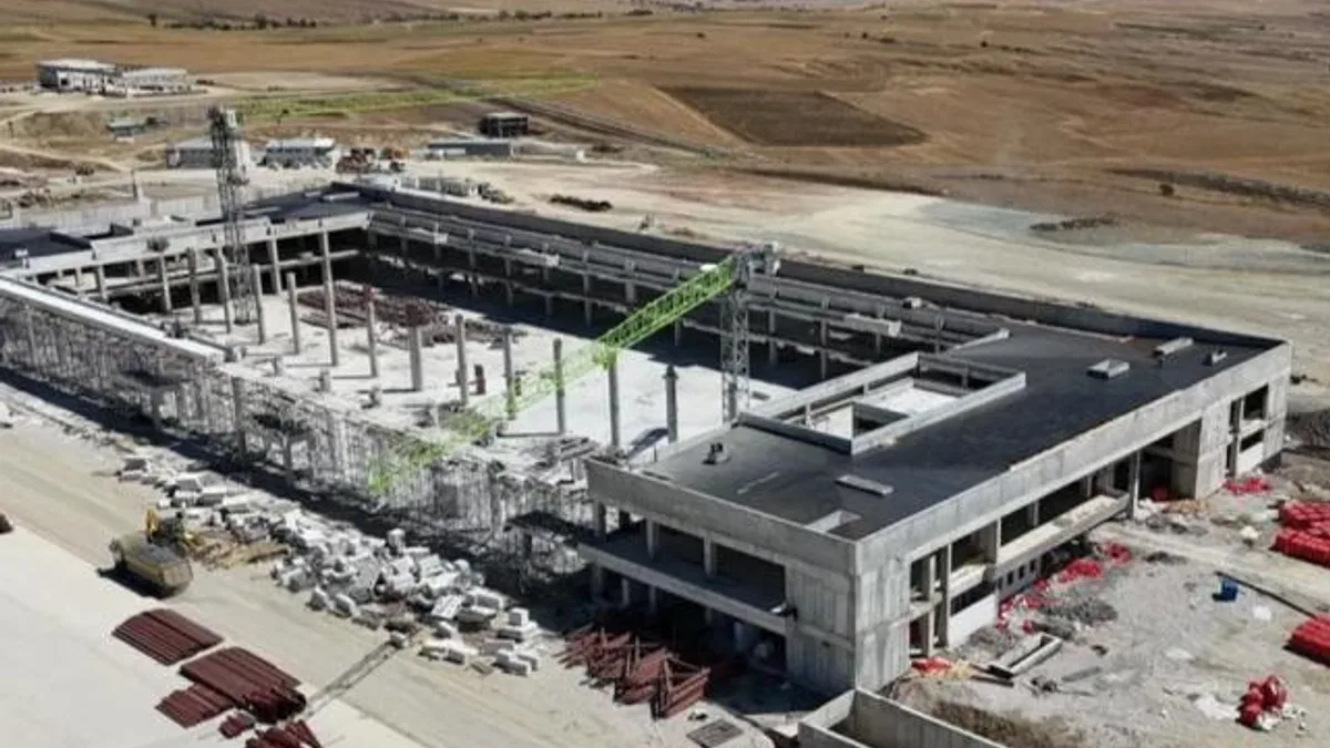 Orta Anadolu’nun kalbinde yeni havalimanı yükseliyor