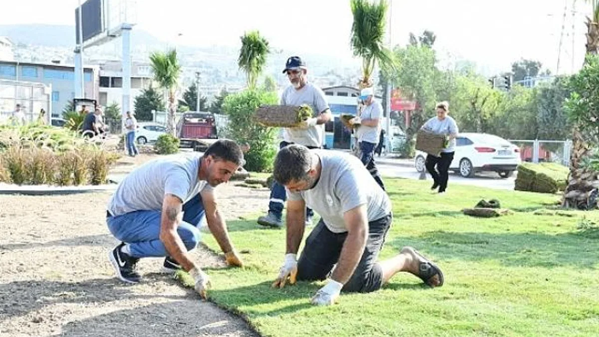 Çiğli Belediyesi’nden Yeşillendirme Atağı