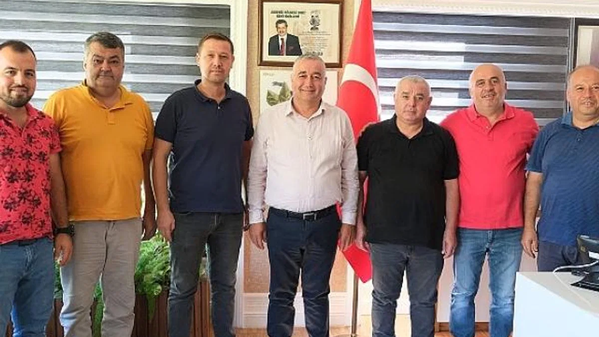 Kemer Yeni Sanayi Başkanı’ndan Akın’a ziyaret