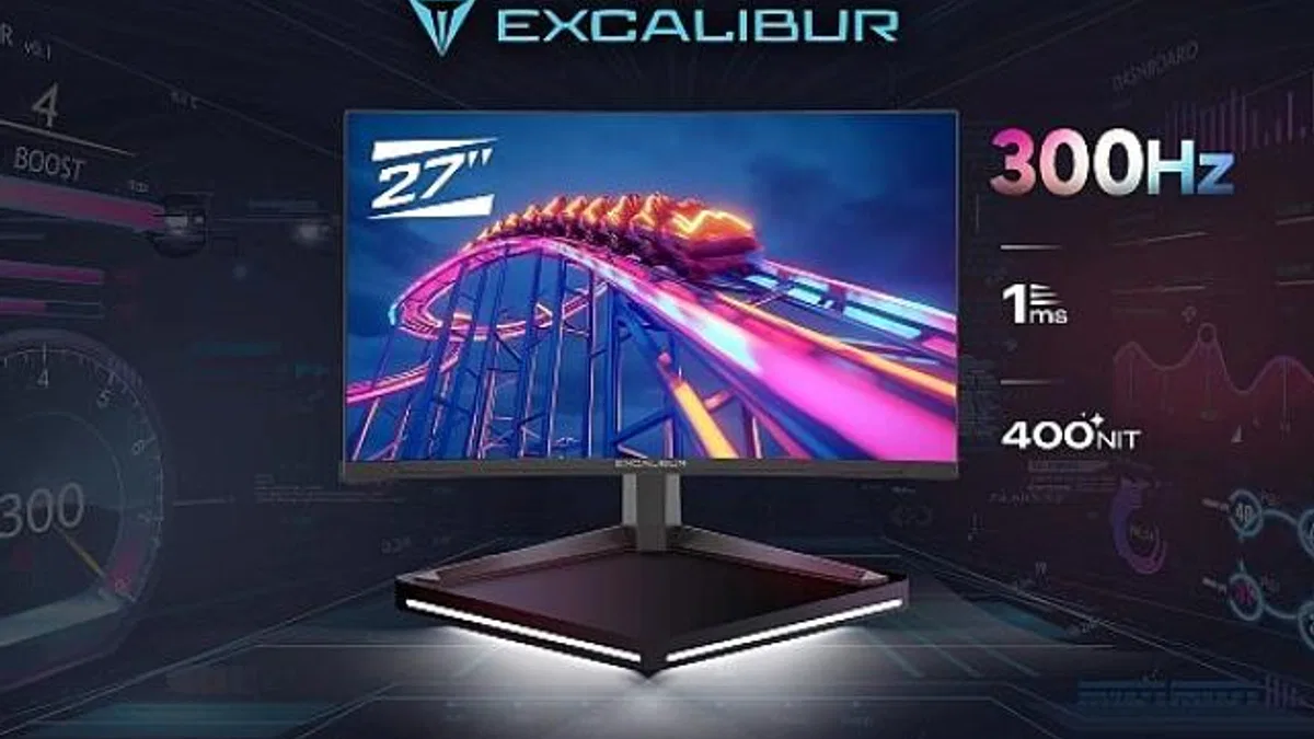 300 Hz Kategorisinde İlklere İmza Atan Yeni Excalibur 27″ Curved Gaming Monitör Satışa Çıktı!