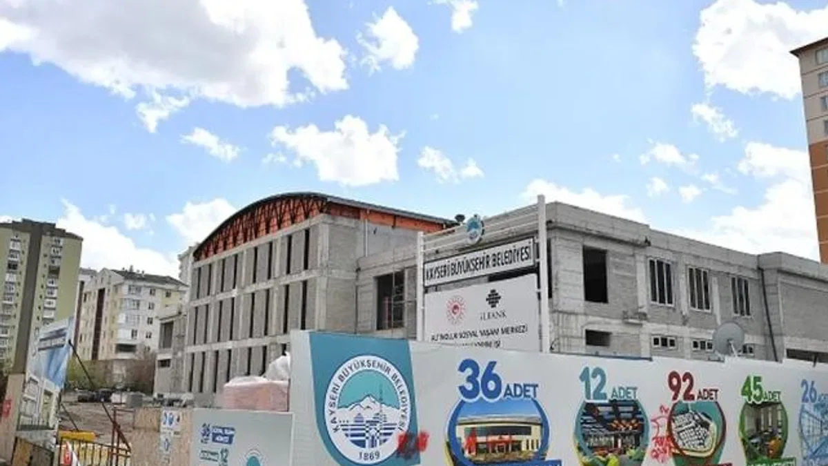 Kayseri Büyükşehir’den Altınoluk’a sosyal yaşam merkezi